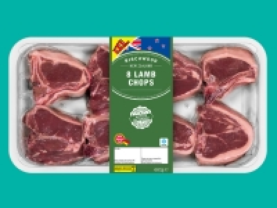 Lidl  Birchwood 8 Lamb Loin Chops