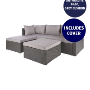 Anthracite & Grey Corner Sofa £299.99