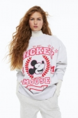 Oversized printed sweatshirt £14.00