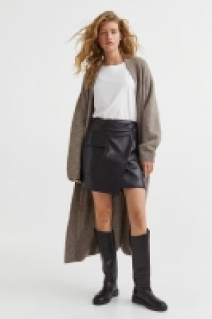 Leather knee-high boots £75.00
