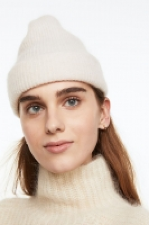 Ribbed wool-blend hat £10.00