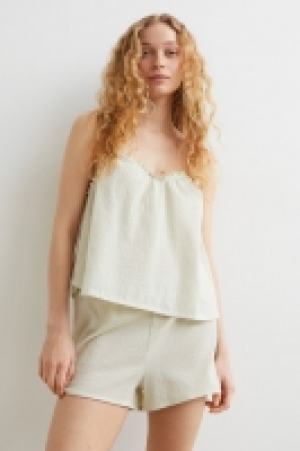 Pyjama strappy top and shorts £8.00