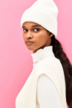 Rib-knit hat £8.00