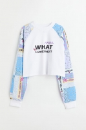 Cropped sweatshirt £11.00