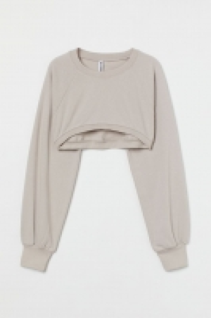 Cropped sweatshirt £9.00