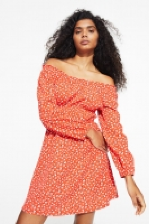 Off-the-shoulder dress £16.00