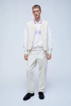 Loose Fit 5-pocket twill trousers £10.00