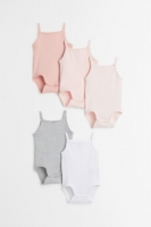 5-pack sleeveless bodysuits £8.00