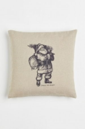 Linen-blend cushion cover £6.00