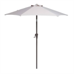 2.1m Crank & Tilt Parasol Natural - Dia. 38mm £50.00