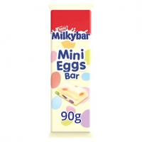 Tesco  Milkybar Mini Eggs Bar 90G