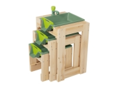 Playtive Wooden Sand < Water Tables - 35 piece set
