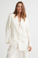 HM  Linen-blend jacket