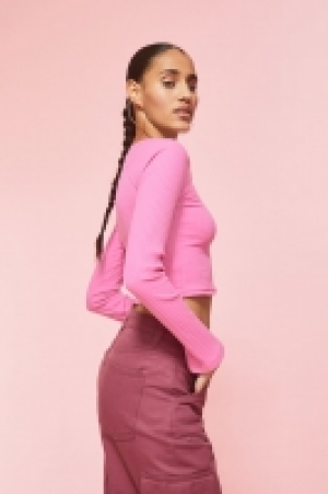 Rib-knit top £9.00