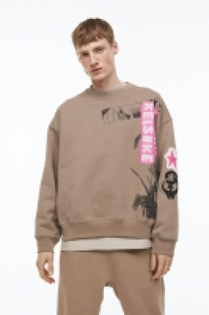 Oversized Fit Cotton sweatshirt £21.00