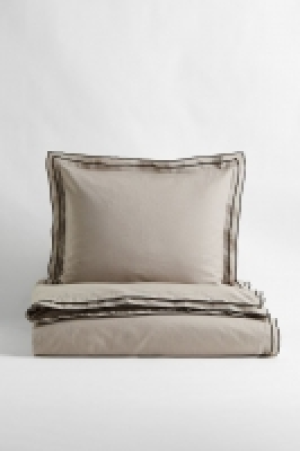 Linen-blend single duvet cover set £30.00
