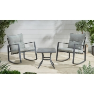 BMStores  Madison Premium Rocking Bistro Set 3pc