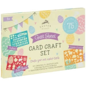 Easter Giant Stencil Card Craft Set 20pk