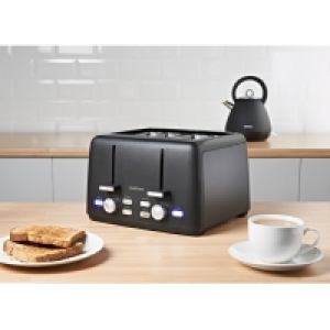 Goodmans Toaster 4 Slice - Matt Black £30.00