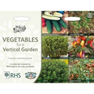 RHS Vegetables for a Vertical Garden Collection £4.99