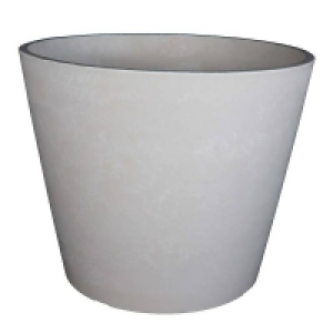 White Marble Pot - 50cm £29.00