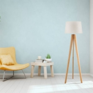 Homebase  Poppy Tripod Floor Lamp - Natural