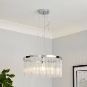 Highgate Single Tier Pendant Light - Chrome £85.00