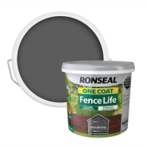 Ronseal One Coat Fence Life Charcoal Grey 5L £14.00