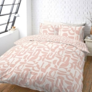 House Beautiful Large Geo Print Bedding Set - Double