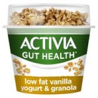 Morrisons  Activia Vanilla Yogurt With Granola