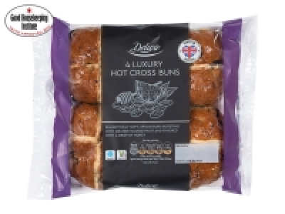 Lidl  Deluxe Luxury Hot Cross Buns