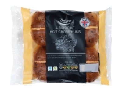 Deluxe Brioche Hot Cross Buns