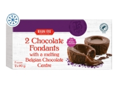 Belgian Style 2 Chocolate Fondants