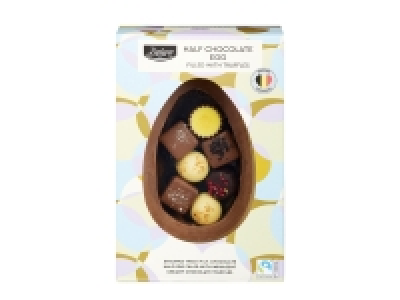 Deluxe Half filled chocolate egg with Truffles