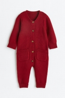 HM  Knitted cotton all-in-one suit
