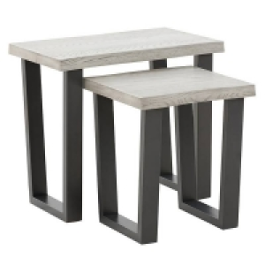 Dalston Grey Ash Nest of Tables &pound;87.00