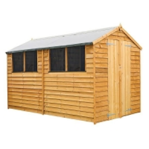 Mercia 10 x 6ft Overlap Double Door Apex Shed £603.00