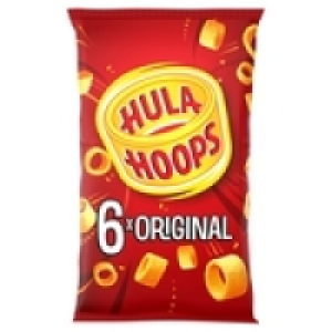 Hula Hoops Original Multipack Crisps 6 Pack £2.25
