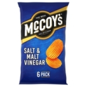 McCoys Salt & Malt Vinegar Multipack Crisps 6 Pack