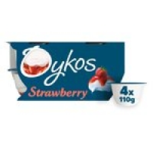 Morrisons  Oykos Greek Style Strawberry Yogurts