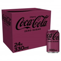 Iceland  Coca-Cola Zero Sugar Cherry 24 x 330ml
