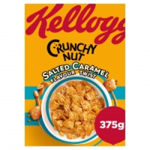 Iceland  Kelloggs Crunchy Nut Salted Caramel Flavour Twist 375g