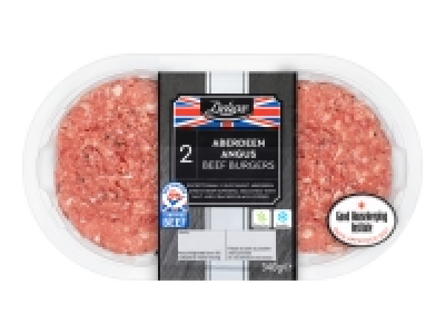 Deluxe 2 Aberdeen Angus Beef Burgers £2.99