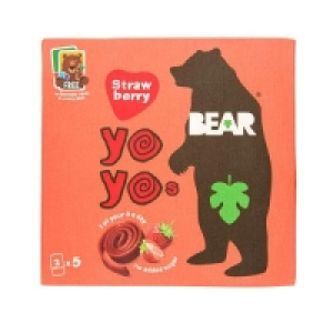 5pk Bear Fruit Yoyos S/berry &pound;2.00