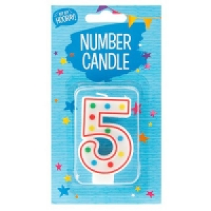 5 Birthday Candle £1.00
