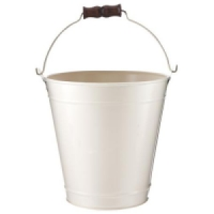 Metal Bucket W Wooden Handl £1.50
