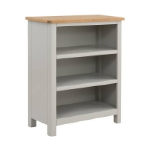 Norbury Low Bookcase - Grey £190.00