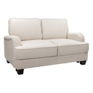 Homebase  Dora 2 Seater Sofa - Natural