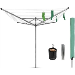 Brabantia Lift-O-Matic 4 Arm Rotary Airer - 50m £90.00