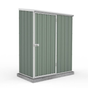 Absco 5 x 3ft Space Saver Metal Pent Shed - Green £310.00